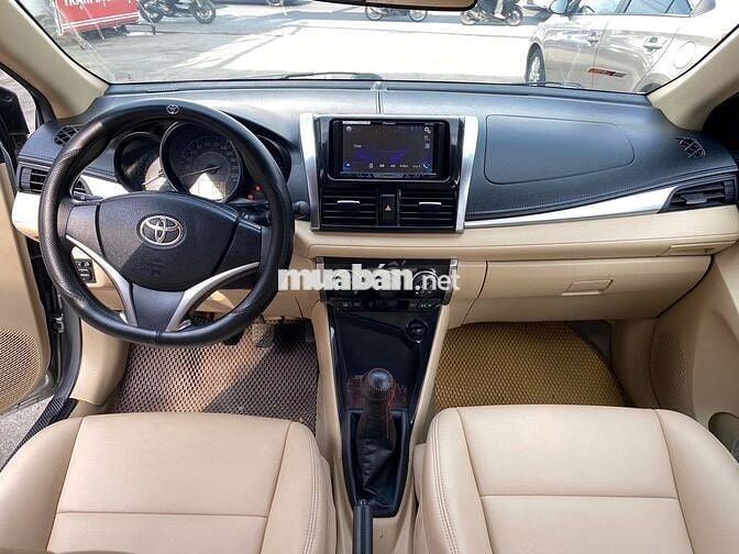 Toyota Vios MT 2018 Số sàn - 57150 km - Có Bank