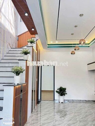 Cần bán nhà trệt lầu 3 phòng ngủ ở Bình Chánh 465tr gần Điện Máy Xanh