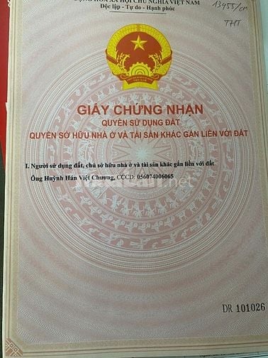BÁN NHÀ CHUNG CƯ AN SƯƠNG - ĐÔNG HƯNG THUẬN