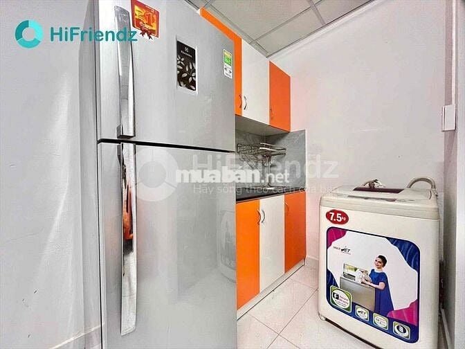 Căn hộ gác xếp full nội thất Quận 7 gần lotte mart , máy giặt riêng,