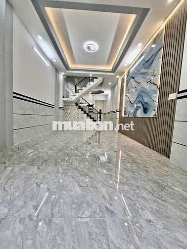Bán Nhà Mới Lê Văn Quới, Hẻm Ô Tô, 3 Lầu, 4PN Nhỉnh 5 Tỷ TL