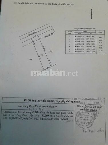 CHÍNH CHỦ NGỘP BÁN – 172M² THỔ CƯ, TÂN PHÚ TRUNG, CỦ CHI – CHỈ 650TR