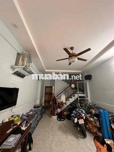 NHÀ 2 LẦU - HẺM 8M THÔNG - ĐƯỜNG TKTQ