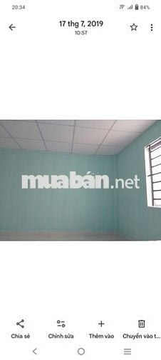 Phòng trọ sạch sẽ cách cầu Tham Lương 300m, ko ngập nước