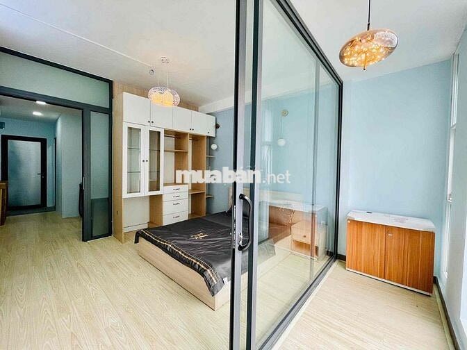 Căn hộ 1Pn tách bếp, ban công, full nội thất, có bồn tắm siêu lớn