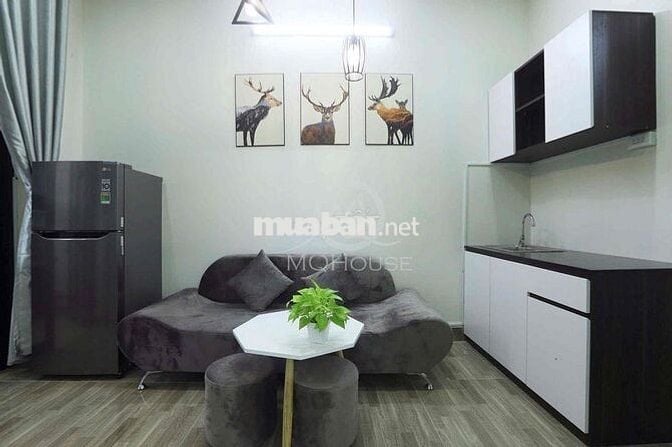 CĂN HỘ 2 PHÒNG NGỦ BAN CÔNG - FULL NT - NGAY CV HOÀNG VĂN THỤ