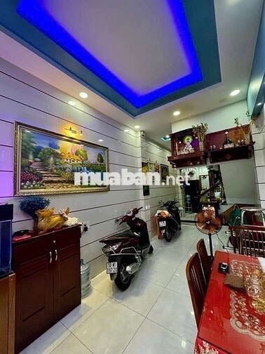 NHÀ 4 LẦU MẶT TIỀN ĐẸP MỚI ( 3m x 18,1m) HUỲNH VĂN MỘT - HIỆP TÂN