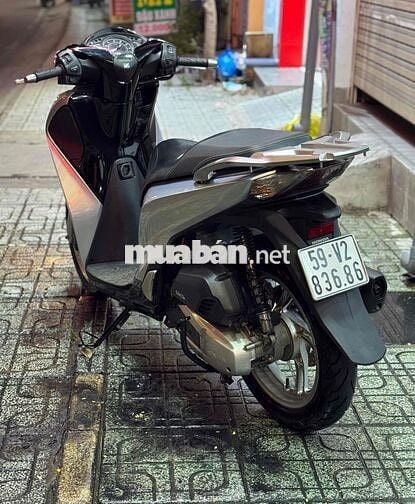 honda sh 125i hàng bỏ mẫu xám posche biển đẹp