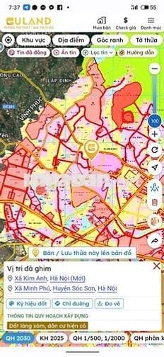 Đất Trục Chính Thanh Trí, Kim Anh ( Sóc Sơn) full thổ cư dưới 2tỷ hiếm