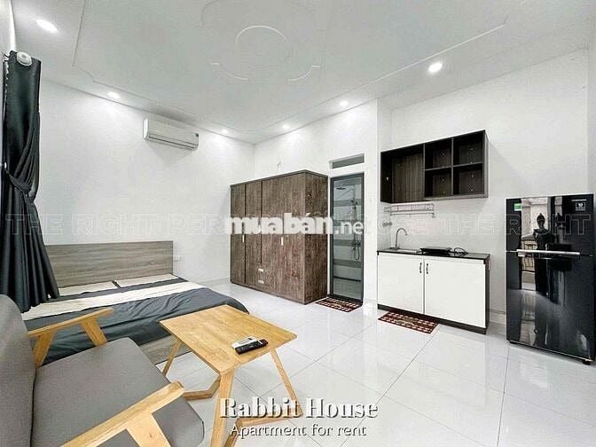 CHO THUÊ CĂN HỘ BANLCONY FULL NỘI THẤT, GẦN NHÀ THỜ TÂN ĐỊNH