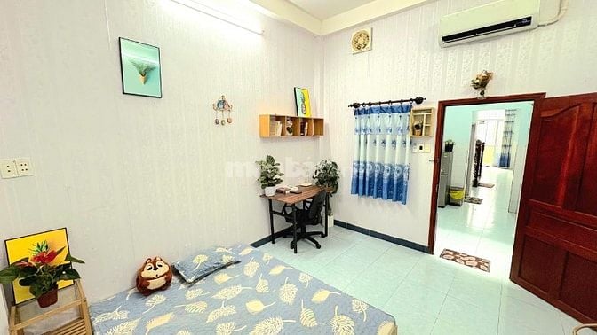 Căn hộ Mini tầng trệt, Full nội thất, tách bếp, tự do, ko chung chủ