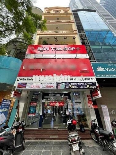 Bán nhà mặt phố Thái Hà - Đống Đa - DT 30m - 4 Tầng - Vỉa Hè KDVP Cho
