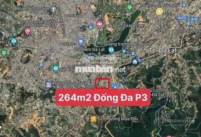 Cô Ba cần tiền cho con du học bán bớt lô đất P3 Đà Lạt giá ngộp sổ sẵn