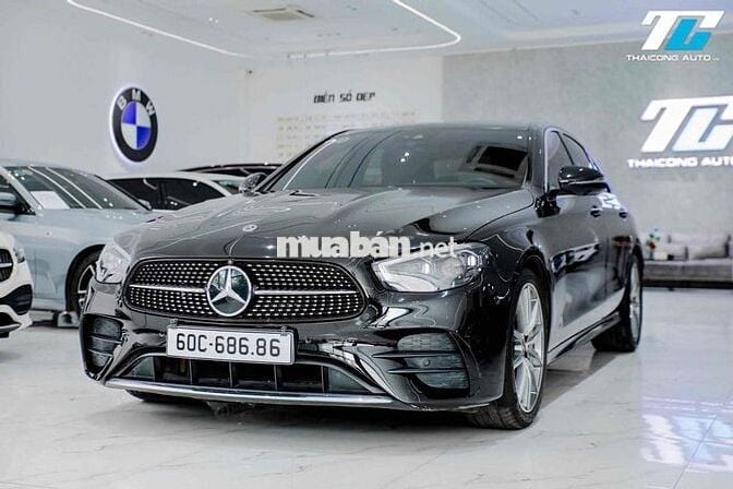 Mercedes E300 AMG sx2022 đen nt nâu đi 30k km