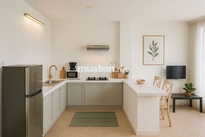 Cho thuê Căn hộ dịch vụ 56m2 Full nội thất tại Thủ Dầu Một, Bình Dương