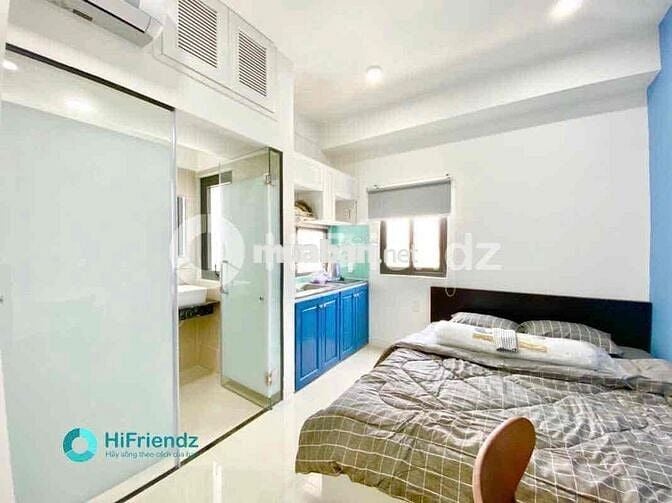 CHO THUÊ PHÒNG FULL NỘI THẤT CÓ CỬA SỔ TRỜI NGAY LÂM VĂN BỀN, GẦN UFM