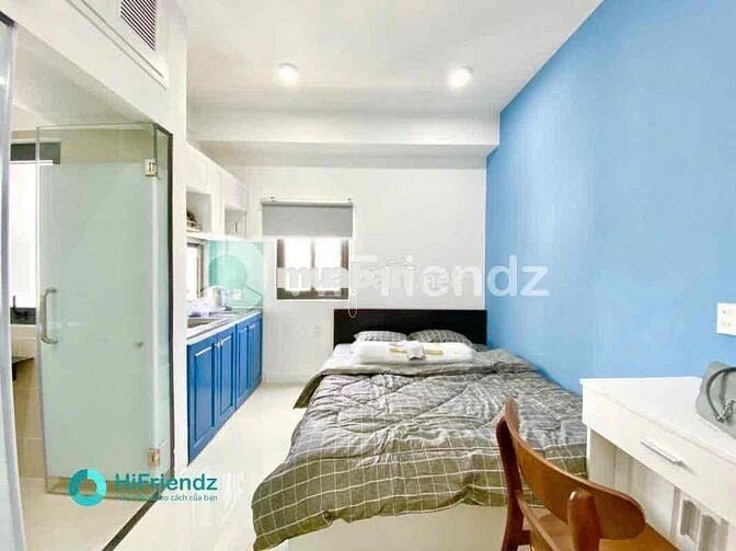 CHO THUÊ PHÒNG FULL NỘI THẤT CÓ CỬA SỔ TRỜI NGAY LÂM VĂN BỀN, GẦN UFM