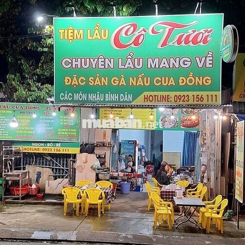 SANG QUÁN NHẬU MẶT TIỀN DCK 5TR THANG