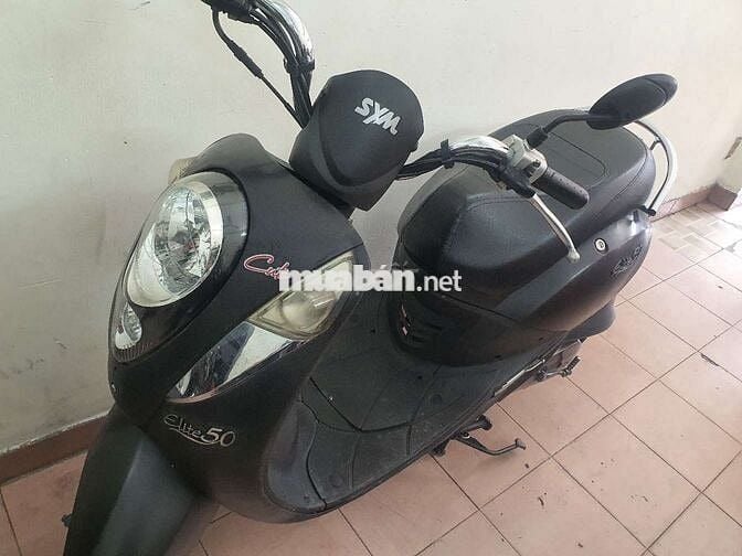 Xe ga 50cc SYM E litte màu đen mua 2022 1 đời chủ