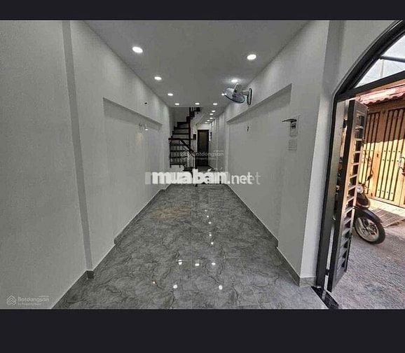 Cho thuê nhà hẻm thông kinh doan buôn bán Bùi Quang Là 3 x10 trệt lầu