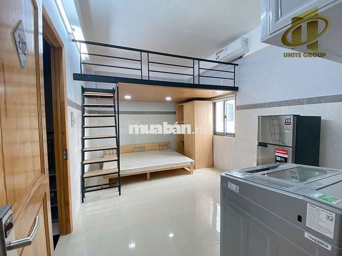 Duplex view ngắm pháo hoa - rộng 40m2 - Full nội thất - Mặt tiền đường