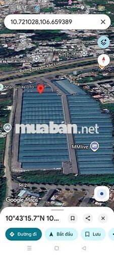 KHO XƯỞNG CÓ TÁCH ĐÔI (TỔNG 50.000m²) MT NGUYỄN VĂN LINH