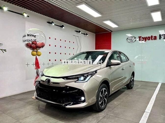 Vios Ưu đãi khủng -Tặng 100% Thuế Trước Bạ