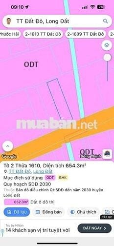 3 LÔ LIỀN KỀ – MẶT TIỀN ĐOÀN TRUNG CÒN, TT. ĐẤT ĐỎ