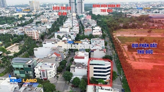 Giảm 1,5Tỷ Bán toà nhà Văn Phòng ngay Siêu Thị Go.Trung tâm Hành chinh