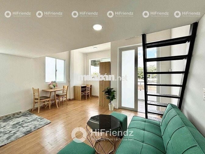 DUPLEX BAN CÔNG FULL NỘI THẤT SIÊU THOÁNG CÁCH ĐẦM SEN 3-400M
