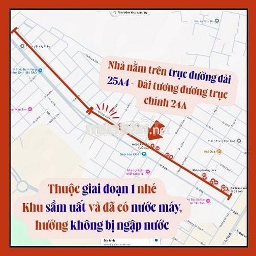 Chính chủ bán nhà đường 25A4 Long An, đang cho thuê 11tr/tháng