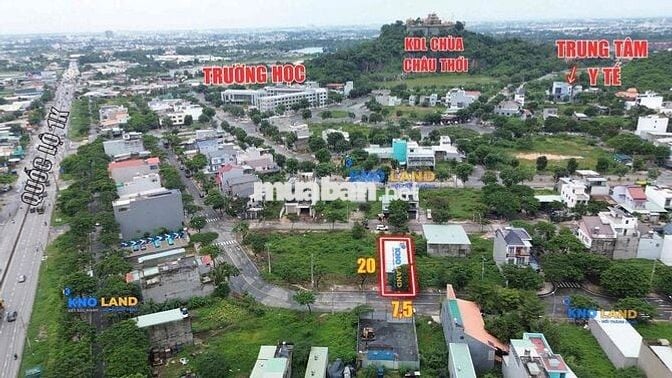 Bán đất 150m2 tặng xưởng kiên cố cho thuê.TĐC Làng Đại Học Quốc Gia