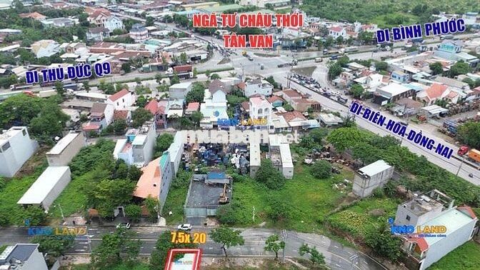 Bán đất 150m2 tặng xưởng kiên cố cho thuê.TĐC Làng Đại Học Quốc Gia