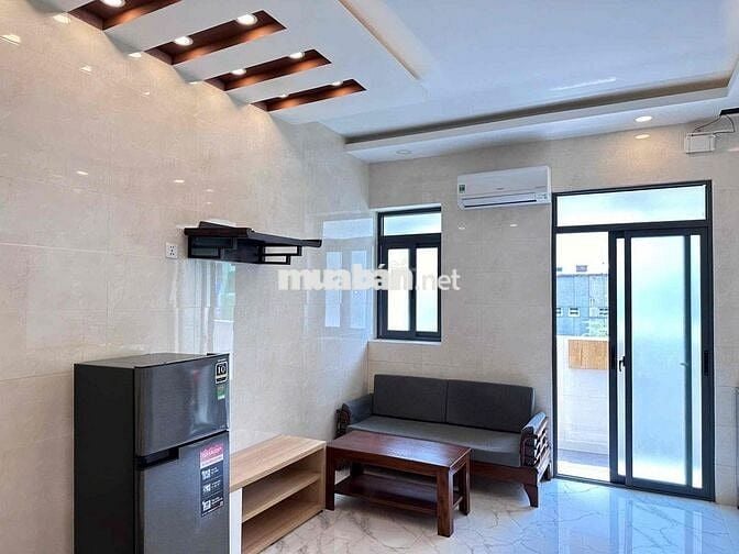 Cho thuê căn hộ chung cư 1 phòng ngủ MT Đề Thám P PNL Q1.