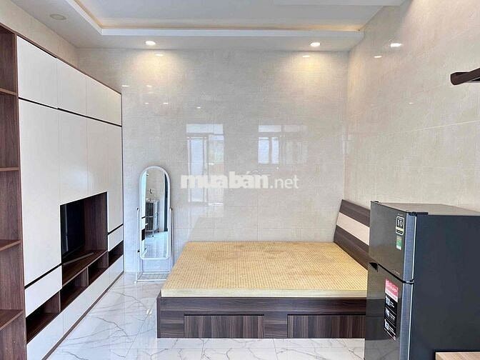 Cho thuê căn hộ chung cư 1 phòng ngủ MT Đề Thám P PNL Q1.
