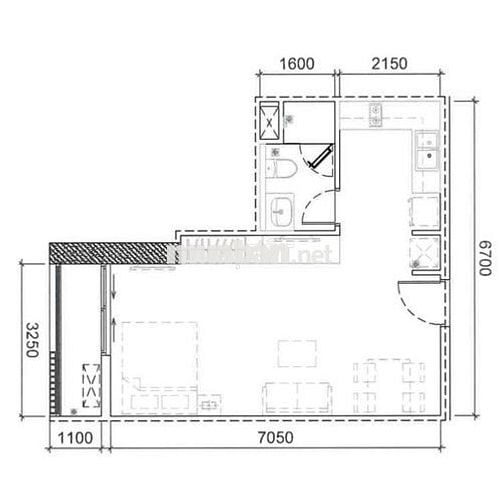 CĂN HỘ STUDIO 45M2 RICHLANE RESIDENCE - SÁT VIVO CITY, QUẬN 7