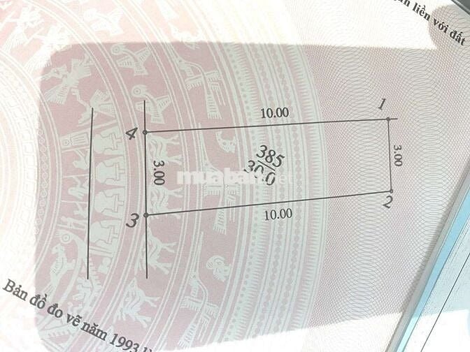 Bán đất cực hiếm tại Phường Bồ Đề – Long Biên, Hà Nội