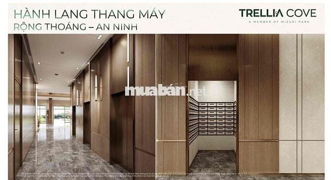 MỞ BÁN CĂN HỘ TRELLIA COVE thuộc MIZUKI PARK NAM LONG. TT GIÃN 18TH