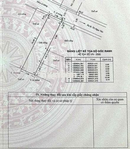LÔ ĐẤT ĐẸP - HẺM XE HƠI - GÒ VẤP - 68M² - CHỈ 3 Ti