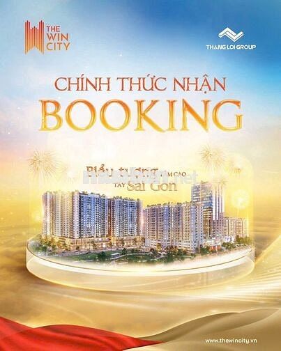 CĂN HỘ ĐỨC HOÀ THE WIN CITY | CHỈ 1tỷ2 | 179tr sở hữu ngay