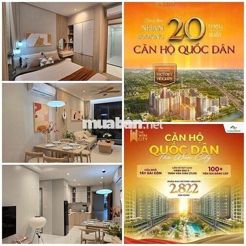 CĂN HỘ THE WIN CITY - KĐT MỚI ĐỨC HOÀ