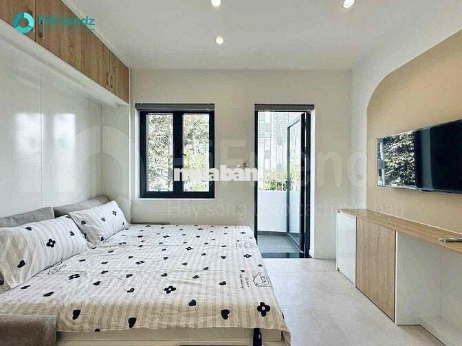 STUDIO BAN CÔNG MÁY GIẶT RIÊNG FULL NỘI THẤT MỚI NGAY PHÚ NHUẬN