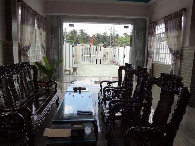 BÁN NHÀ MẶT TIỀN – CÓ SÂN LÀM XƯỞNG – KHÔNG NGẬP, GẦN C.A TP - MỸ THO