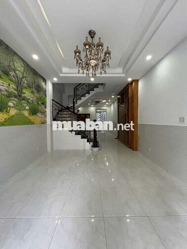 NHÀ NGUYÊN CĂN THỐNG NHẤT CITY LAND ,DT 4.2+20 BA LẦU