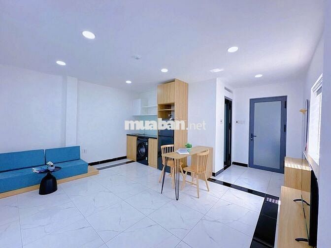 Thuê Căn Hộ 1PN 1PK Cao Cấp Đinh Bộ Lĩnh Gần Ngã Tư Hàng Xanh