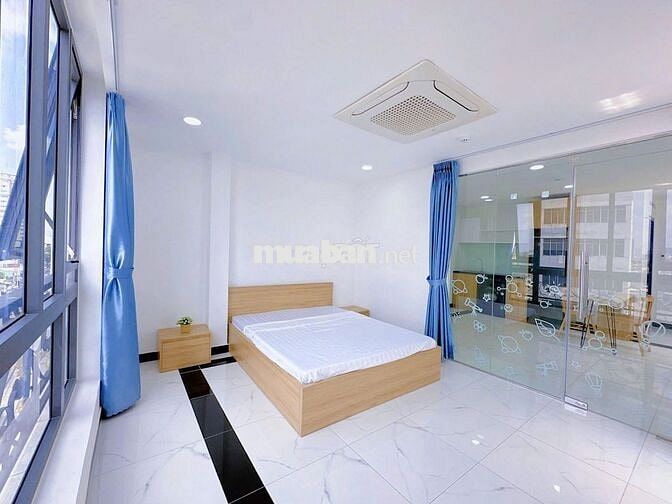 Thuê Căn Hộ 1PN 1PK Cao Cấp Đinh Bộ Lĩnh Gần Ngã Tư Hàng Xanh