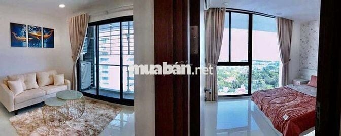 Cho thuê chung cư Gateway 2PN full nội thất view biển lầu cao