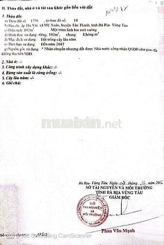 Đất Phú Mỹ, tp Hồ Chí Minh giá rẻ