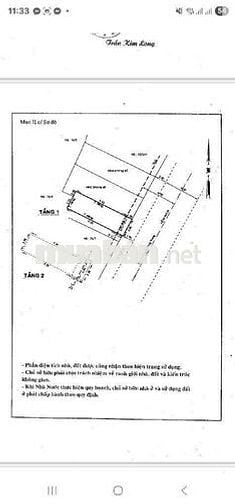 Nhà góc 2 mặt tiền, 2 tầng, trung tâm Gò Vấp, cho thuê 10tr/tháng