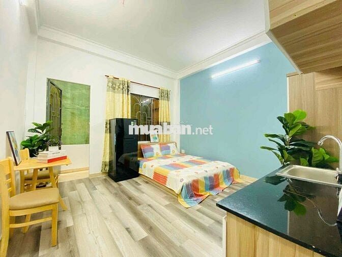 PASS STUDIO FULL NỘI THẤT HỒ VĂN HUÊ - DỌN VÀO Ở NGAY